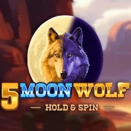 5 Moon Wolf slot logo by Apparat Gaming at Superbet Casino5 Moon Wolf