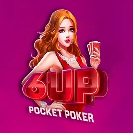 Logo of 6 Up Pocket Poker from FlipLuck at Superbet Casino