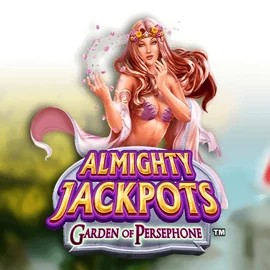 Enjoy Almighty Jackpots: Garden of Persephone by Novomatic – logo hosted on superbetcasino.eu.com