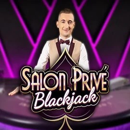 Blackjack Salon Privé online game logo by Ezugi on superbetcasino.eu.com