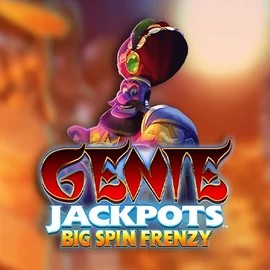 Genie Jackpots: Big Spin Frenzy online game logo by Blueprint Gaming on superbetcasino.eu.com