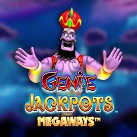 Logo of Genie Jackpots Megaways from Blueprint Gaming at Superbet Casino