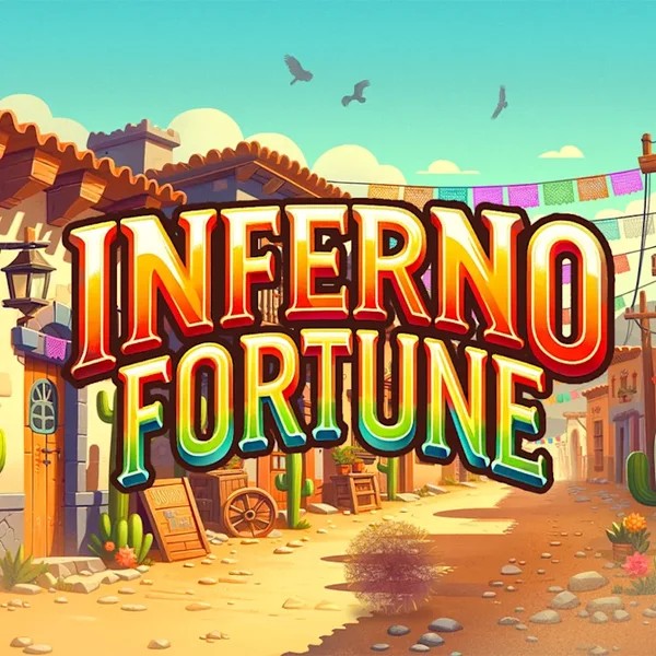 Inferno Fortune slot logo by Atomic Slot Lab at Superbet Casino