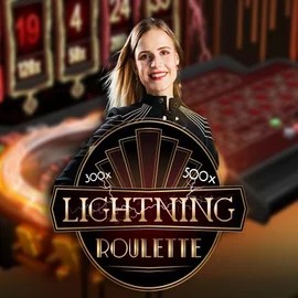 Lightning Roulette game by Evolution – logo hosted on Superbet Casino
