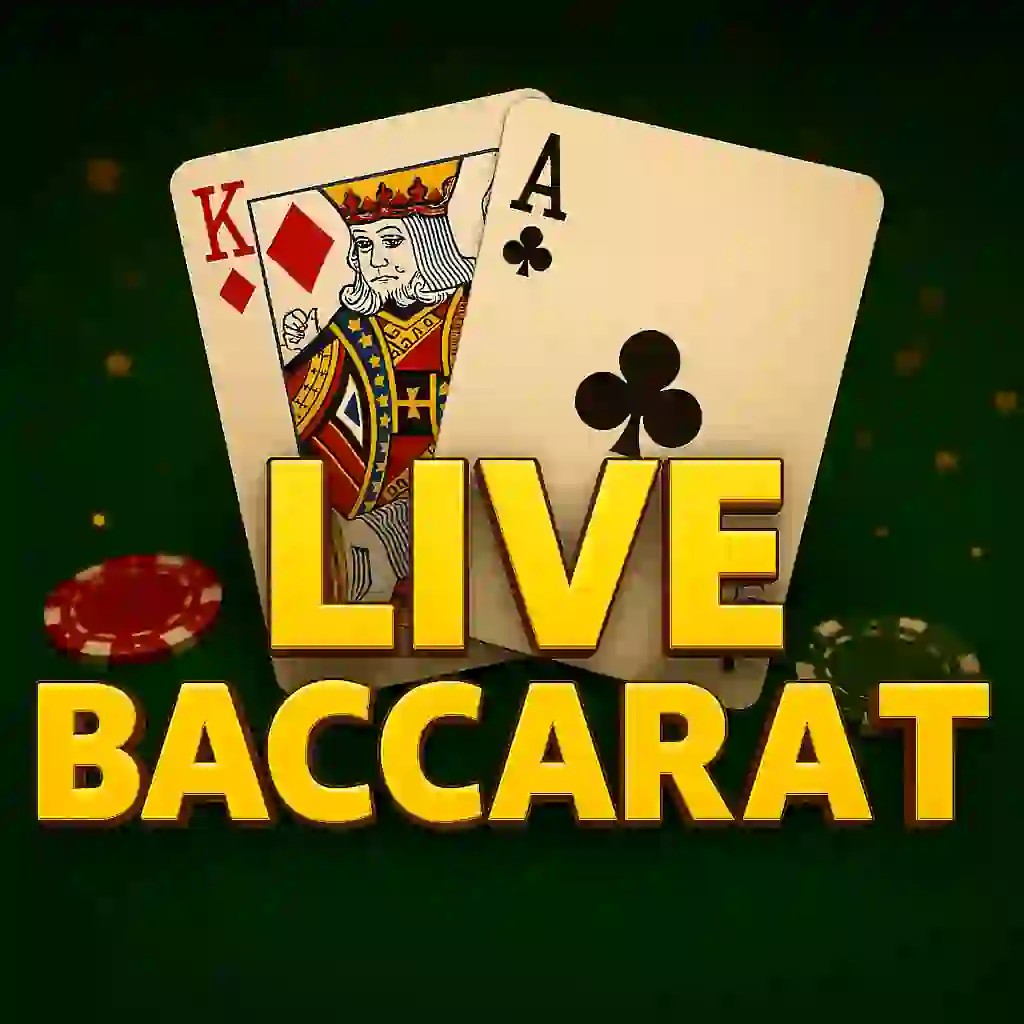 Live Baccarat logo – Live Casino by Evolution at Superbet Casino