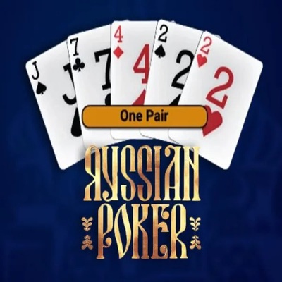 Russian Poker slot visual from OneTouch Games available on superbetcasino.eu.com