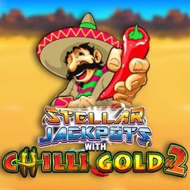 Stellar Jackpots with Chilli Gold x2 slot visual from Lightning Box Game available on superbetcasino.eu.com