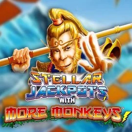 Try Stellar Jackpots with More Monkeys slot by Lightning Box Game on superbetcasino.eu.com – logo image