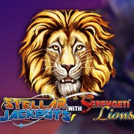 Stellar Jackpots with Serengeti Lions logo by Lightning Box Game Superbet Casino